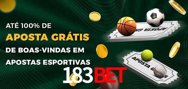 183bet Ate 100% de Aposta Gratis